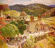 Berninghaus, Oscar Edmund Taxco china oil painting reproduction